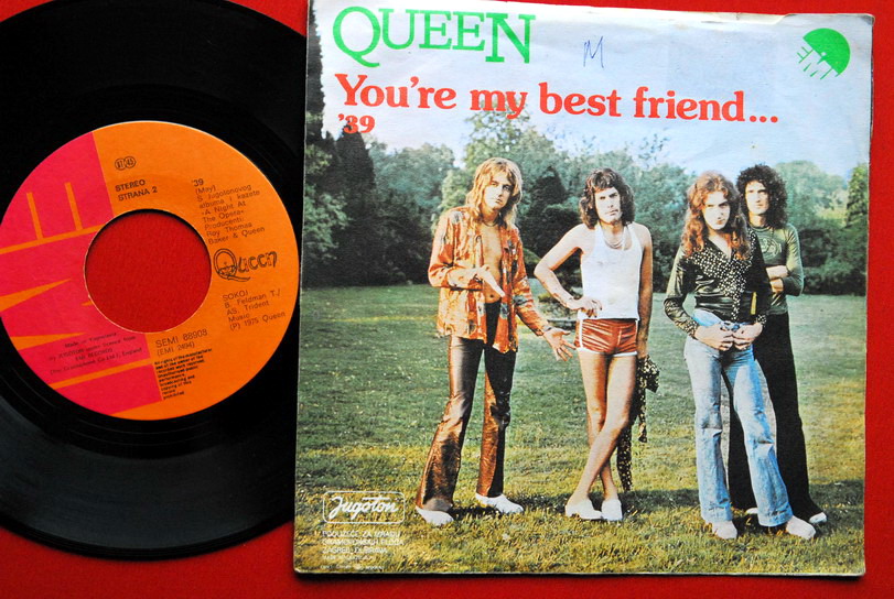 Queen Youre My Best Friend39 1975 Unique Rare Exyu 7“ Ps Nmint Ebay