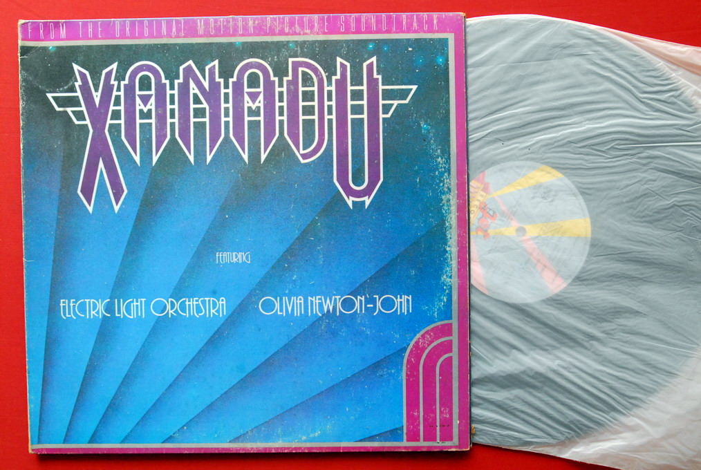 Xanadu Olivia Newton-john Elo Soundtrack 1980 Rare Exyugo Lp 