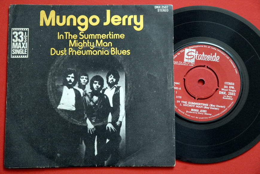 mungo jerry in the summertime 71" unique indian 7