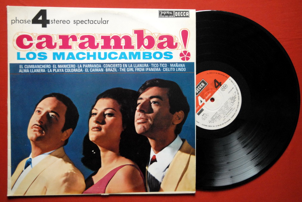 CARAMBA LOS MACHUCAMBOS EXYUGOSLAVIAN LP BOSSA NOVA  