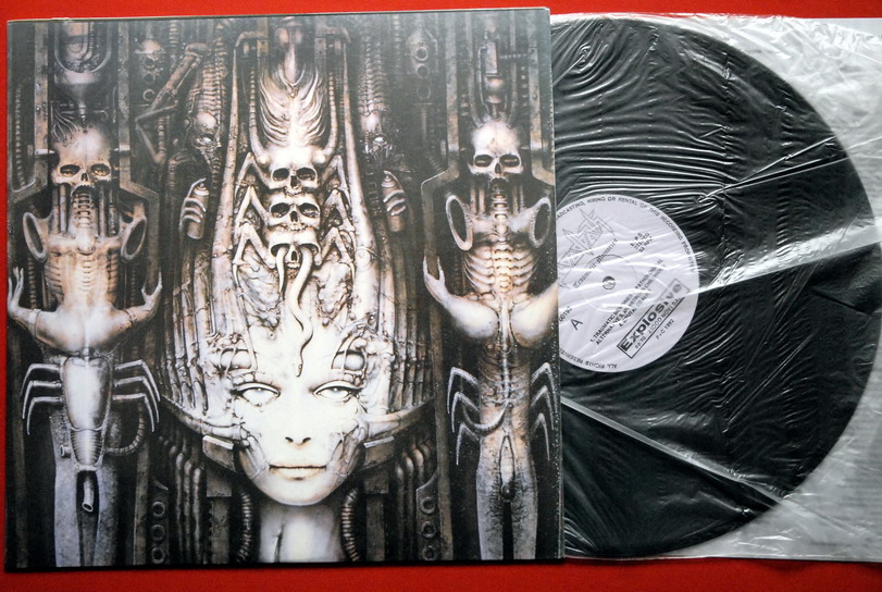 BLOODBATH TRAUMATIC HR GIGER RARE PRIVATE METAL LP MINT  