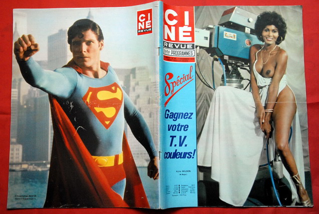 AJITA WILSON TRANVESTITE REEVE SUPERMAN FR MAGAZINE 78’  